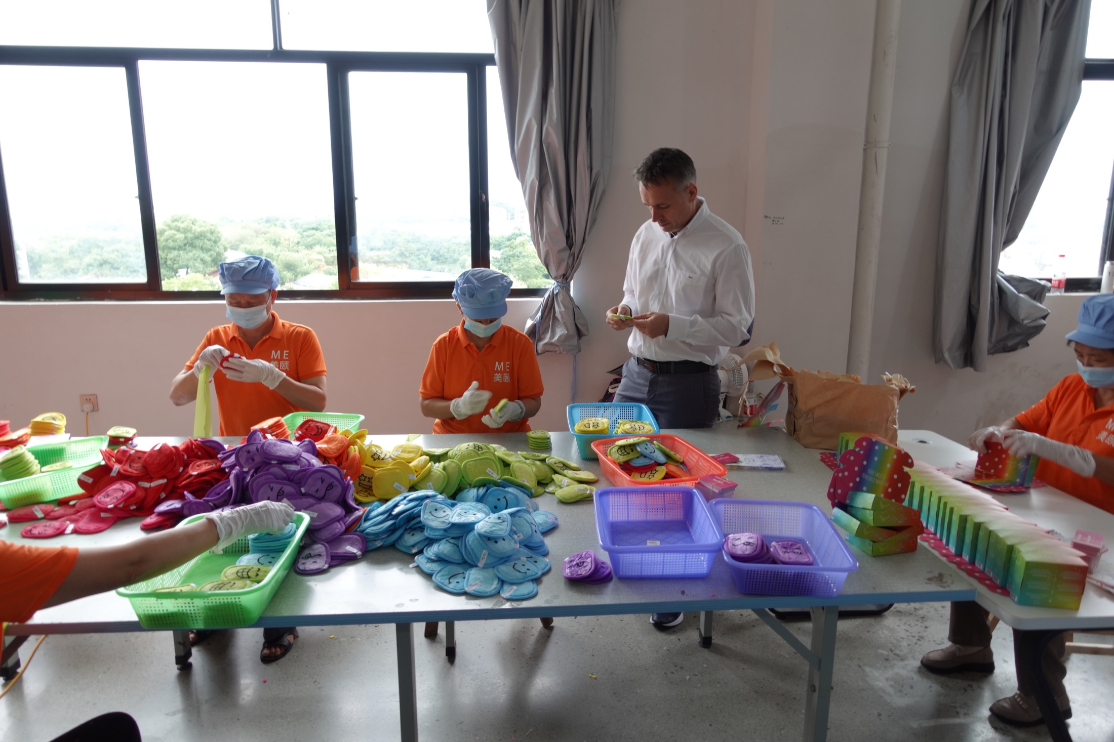 Production contrôlée dans une usine chinoise